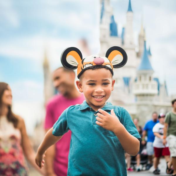 Family at Theme Park