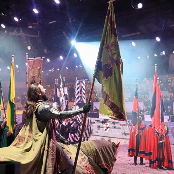 Knights compete at Medieval Times