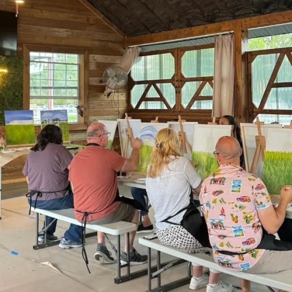 Image 1 of Event: Sip, Paint & Play at Alaska Farms! 