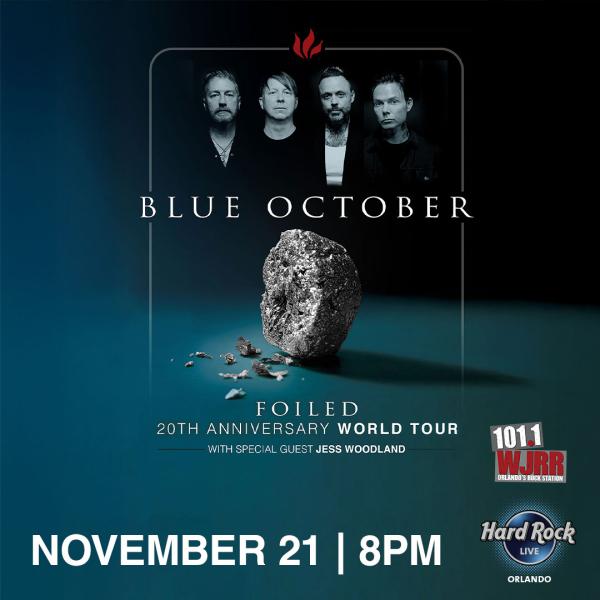 Image 1 of Event: Blue October: Foiled 20th Anniversary Tour