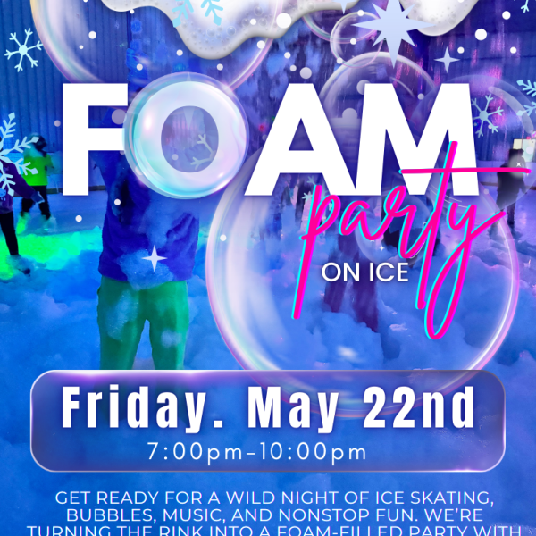 Image 1 of Event: Foam Party on Ice at the Ice Factory!