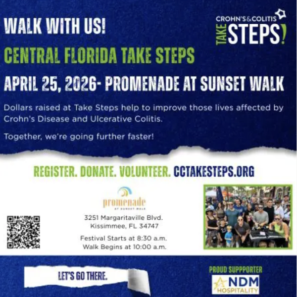 Image 1 of Event: Crohn’s & Colitis Take Steps Awareness Walk