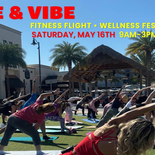 Image 1 of Event: "Thrive & Vibe" Fitness Flight & Wellness Fest 