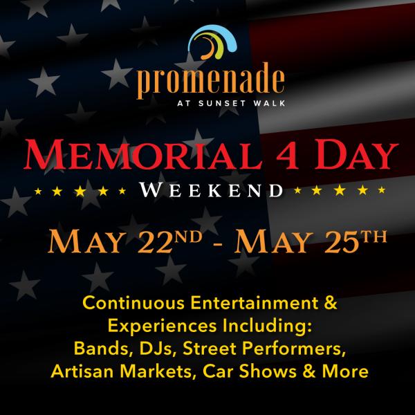 Image 1 of Event: Promenade at Sunset Walk "Memorial 4 Day Weekend"