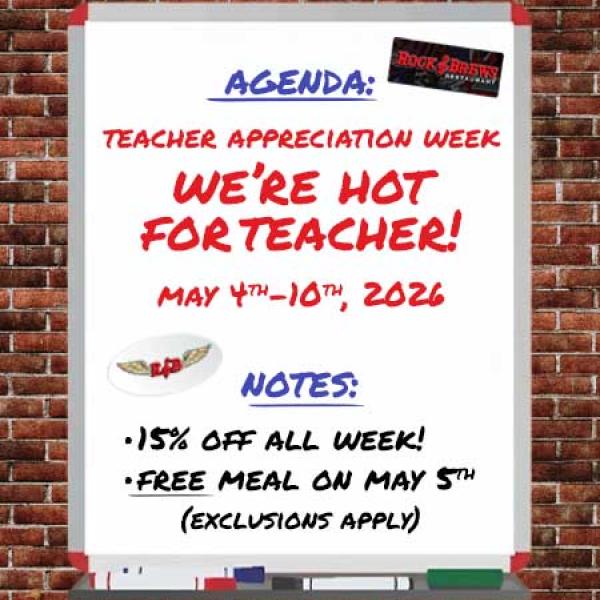 Image 1 of Event: Teacher Appreciation Week