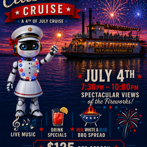 Image 1 of Event: Star Spangled 4th of July Cruise Old Florida Riverboat Company