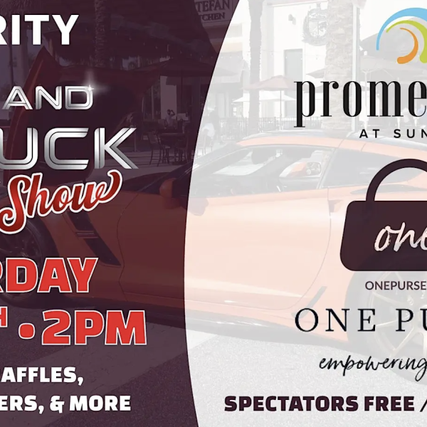 Image 1 of Event: One Purse Charity Car & Truck Show at Promenade at Sunset Walk