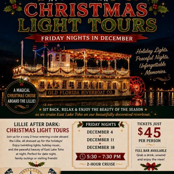 Image 1 of Event: Lillie After Dark-Christmas Lights Tour