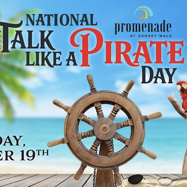 Image 1 of Event: Talk Like a Pirate Day at Promenade Sunset Walk
