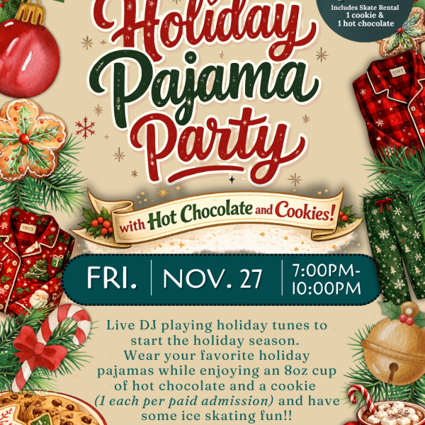 Image 1 of Event: Holiday Pajama Party at the Ice Factory!